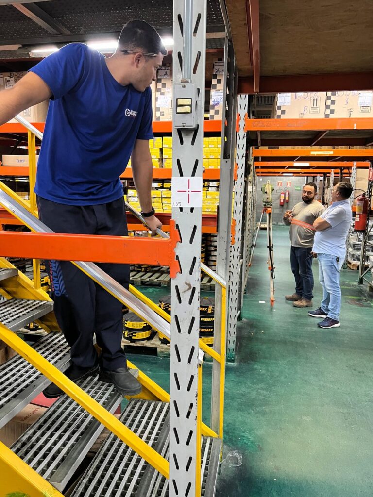 Escaneamento 3D em galpão industrial – Halltek